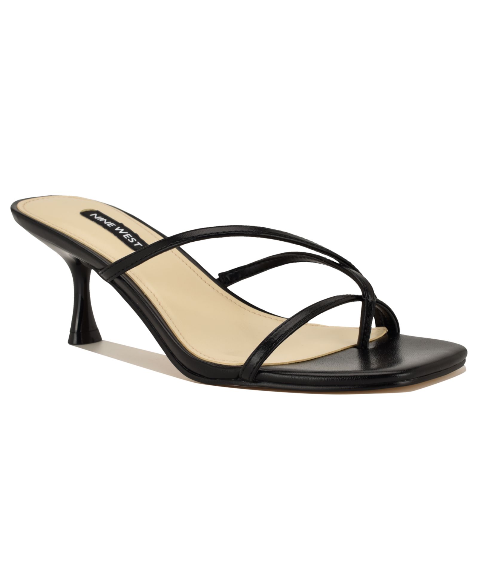 Женские босоножки Nine West Anirey Strappy Kitten Heel