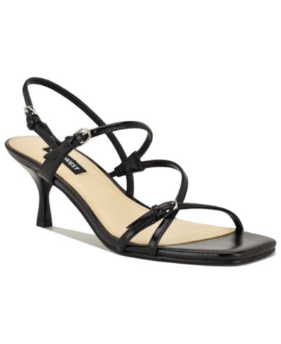 Женские сандалии Nine West Hayla Strappy Kitten Heel Slingback