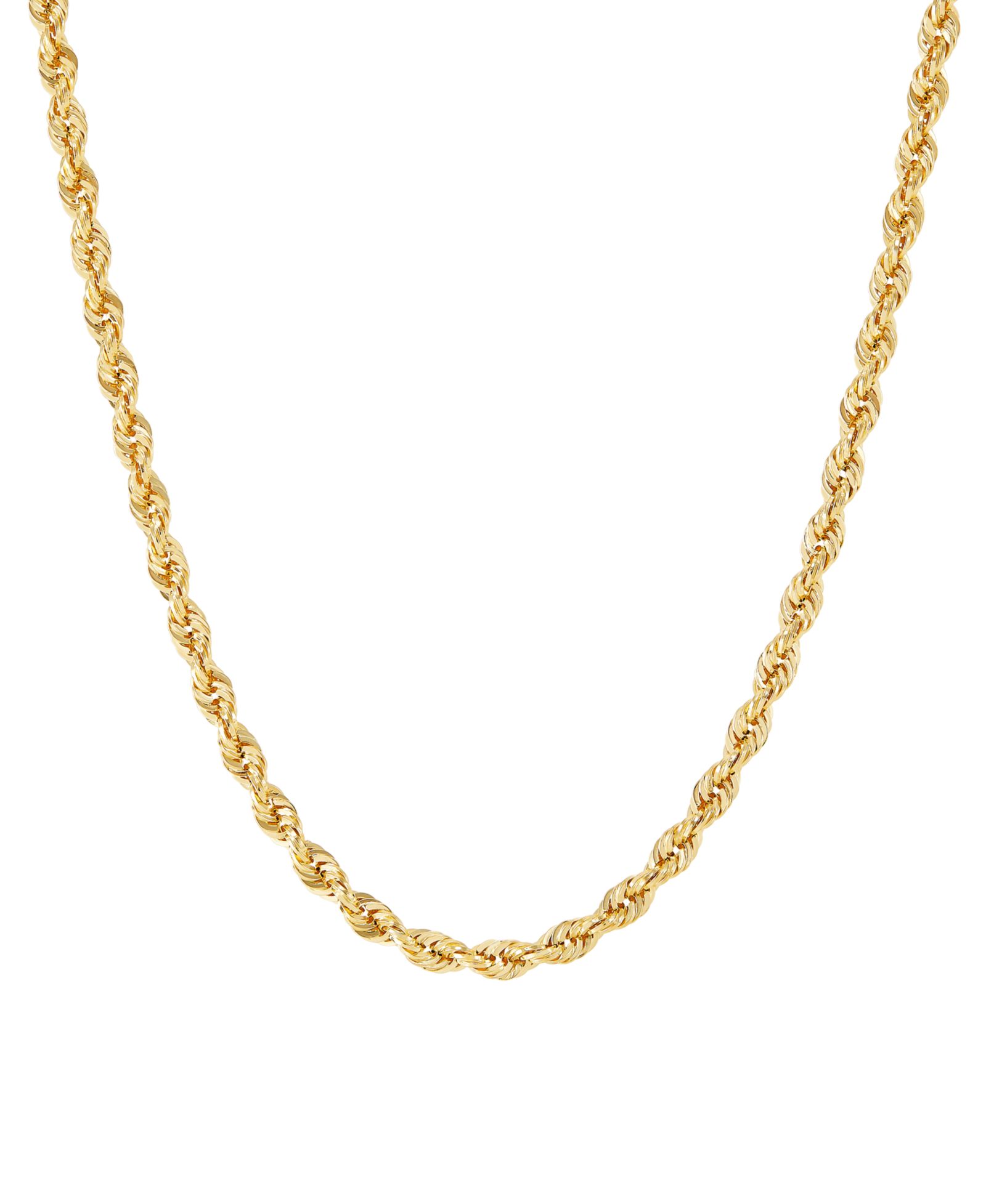 Ожерелье Macy's Rope Chain 20" в 14k Yellow Gold (3.8mm)
