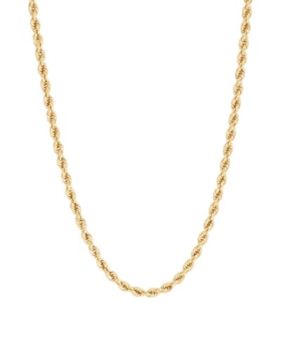 Золотая цепь Macy's 18" из 10k желтого золота (3mm)