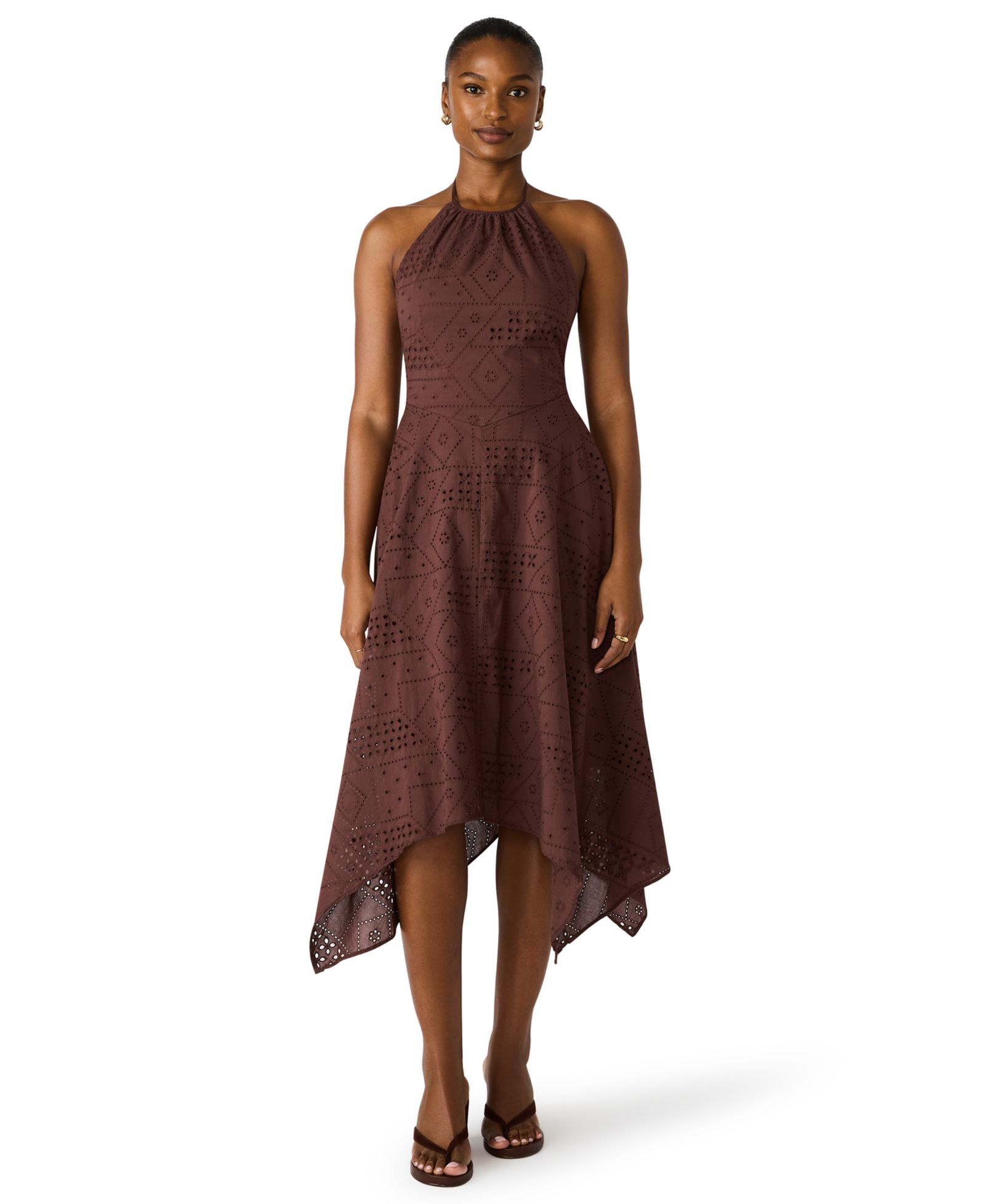 Женское платье Steve Madden Dalina Halter Neck Eyelet