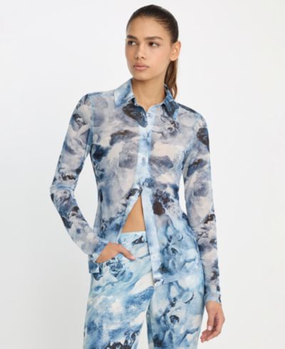 Топ Good American Women's на пуговицах, Regular и Plus Size