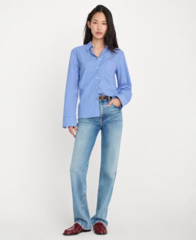 Джинсы Good American Women's Straight High-Rise