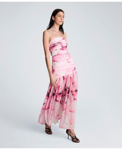 Kenneth Cole Women's Strapless Sleeveless Maxi Dress