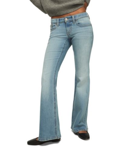 Lucky Brand Женские джинсы клеш Low-Rise