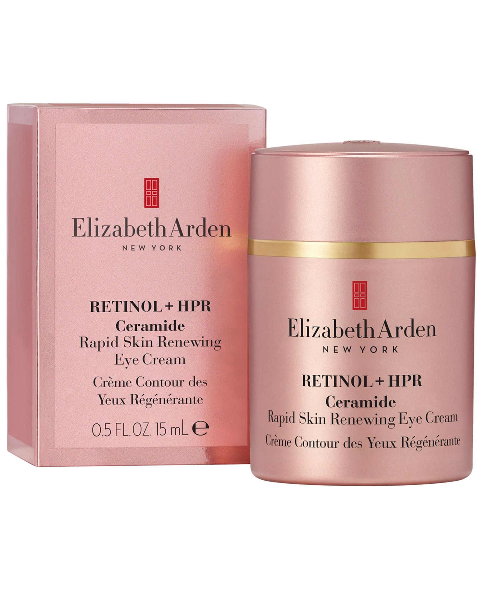 Elizabeth Arden крем для кожи вокруг глаз Retinol + HPR Ceramide Capsules Rapid Skin Renewing, 0.5 oz.
