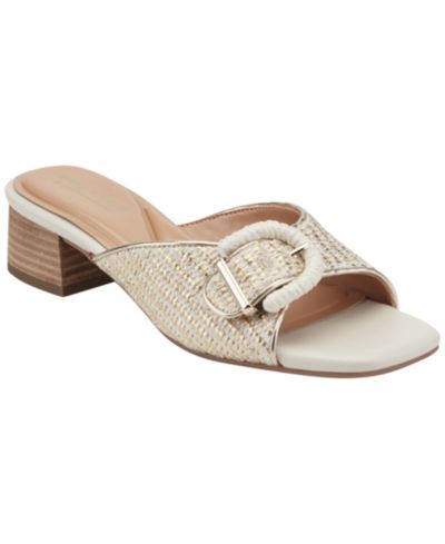 Easy Spirit Women's Rosalind eFlex Woven Slip-On Sandals