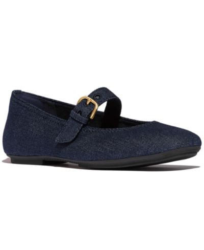 Женские слинг-мэри Mary Jane из денима FitFlop Delicato