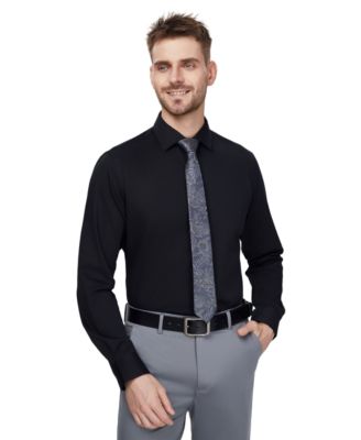 Bar III Men's Sateen Slim-Fit Dress Shirt