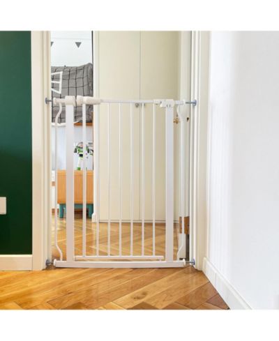 BalanceFrom Fitness Balance From Fitness Walk Thru Safety Gate, Fits 29.1-33.8" Openings, 36" Tall, White