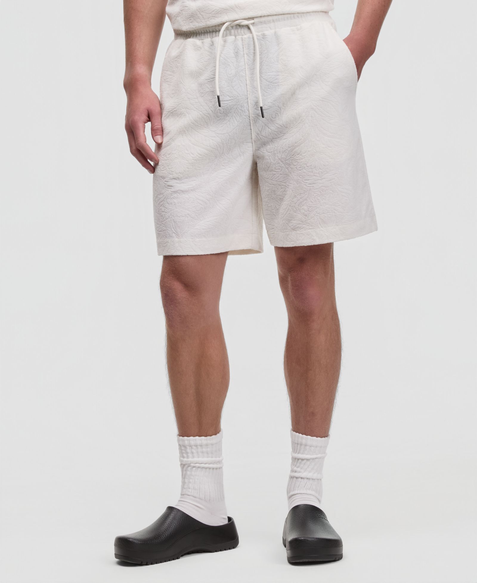 Mode of One Men's Jacquard Terry 7" Shorts, Macy's Exclusive