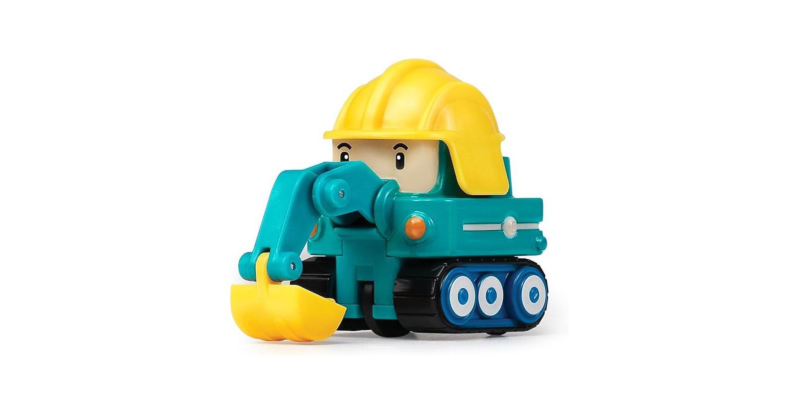 Robocar Poli игрушечный экскаватор из литого металла — развивающая игрушка для ролевых игр
