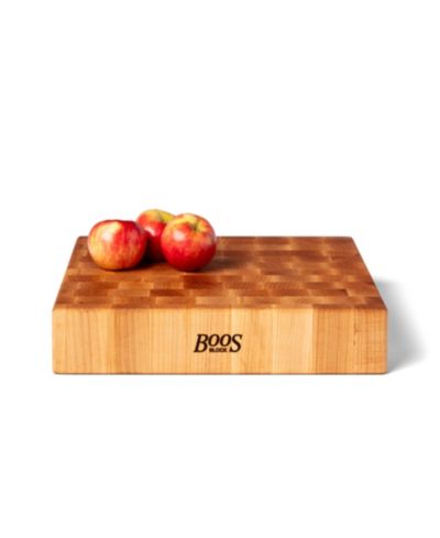 John Boos CCB Series Square Wooden Maple Cutting Board, 15" x 15"