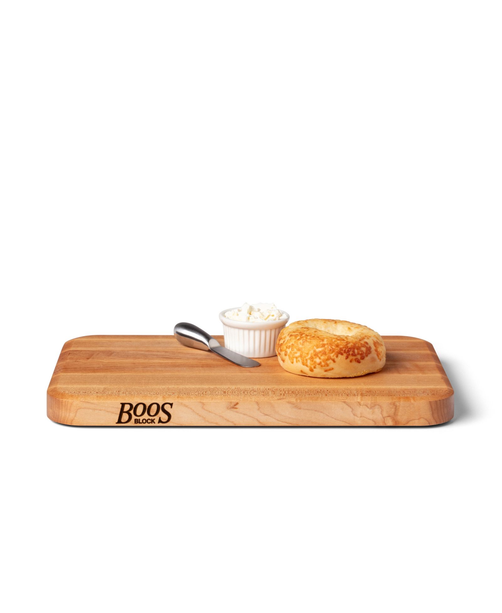 John Boos Chop-N-Slice Series Rectangular Wooden Maple Cutting Board, 16" x 10"
