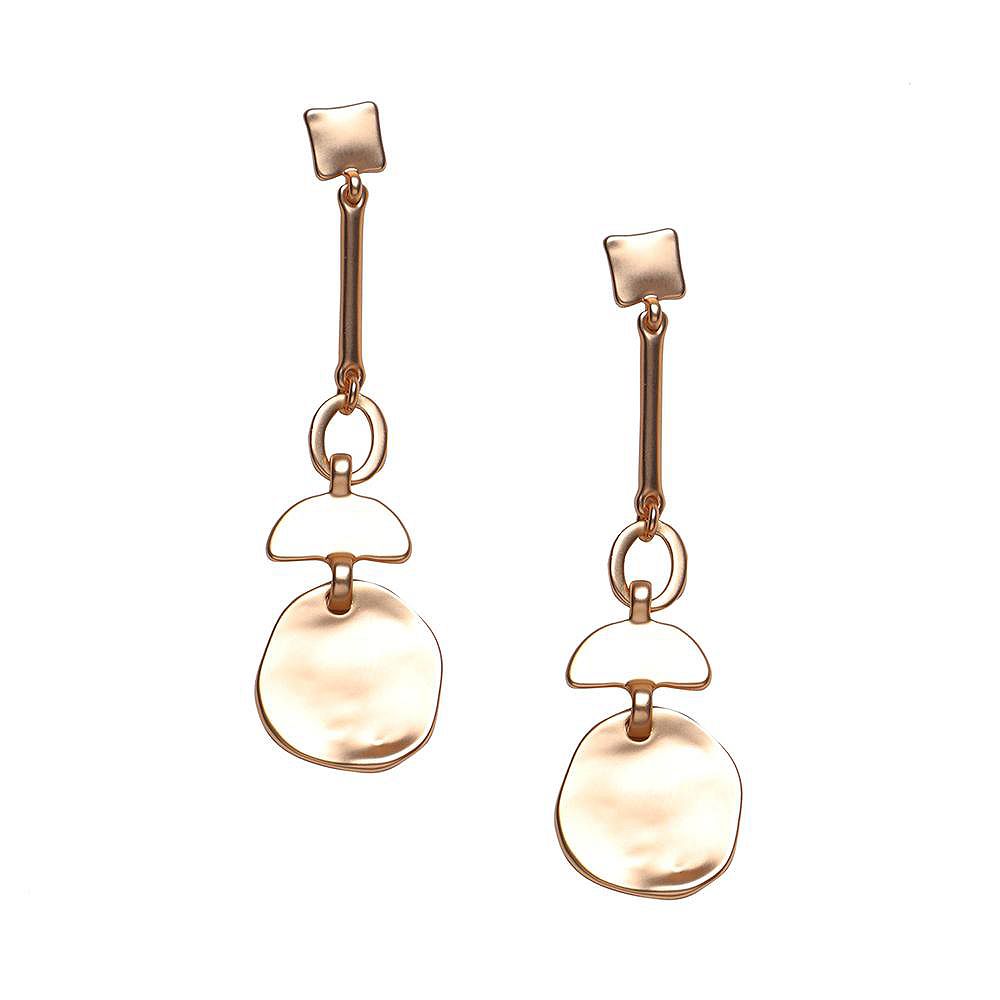 Женские серьги-подвески SOHI Dented Relic Drop Earrings