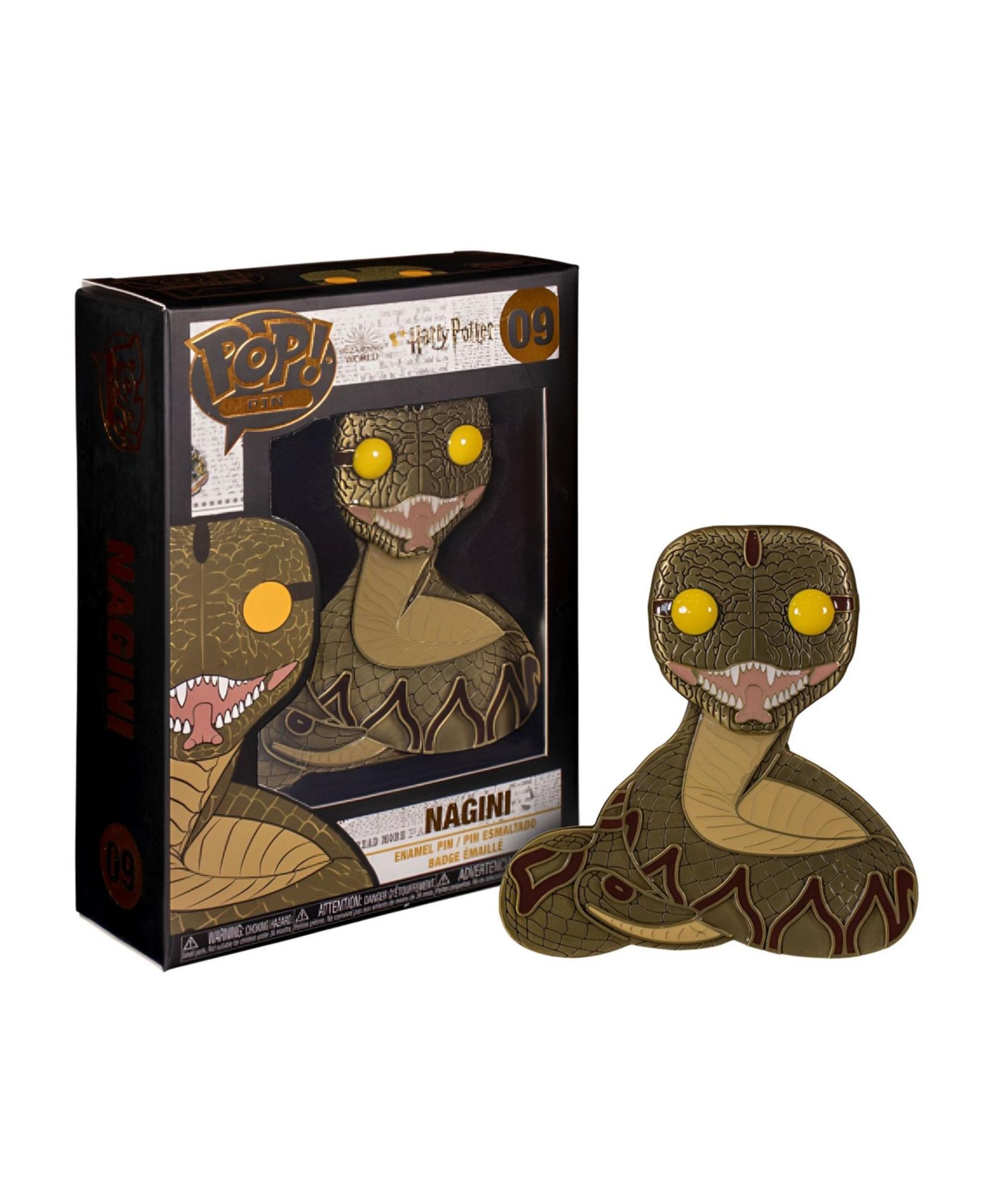 Funko Pop! Harry Potter Nagini 3 3/4-Inch Enamel Pin, Ages 3+