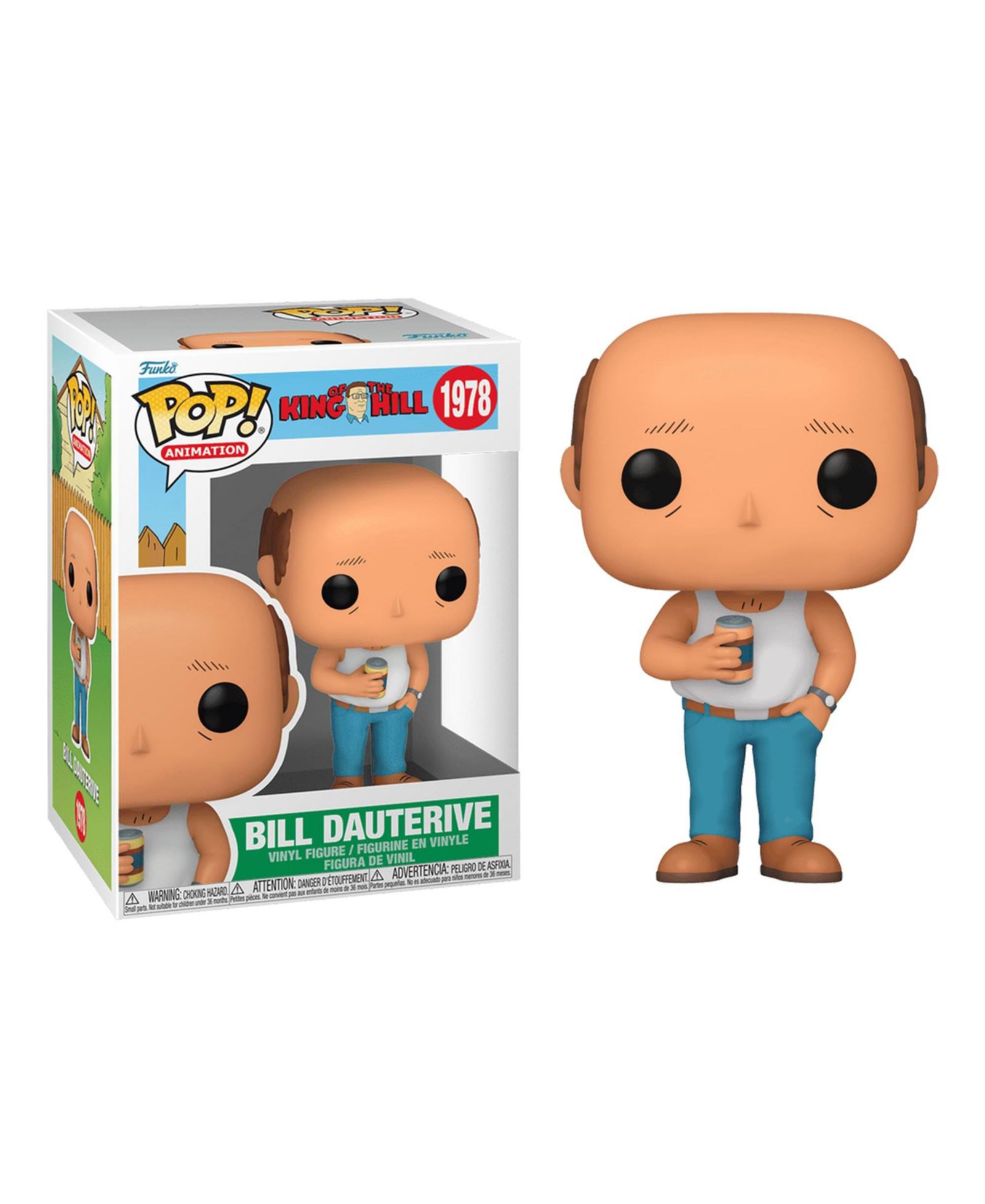 Funko фигурка Funko King of the Hill POP Animation | Bill Dauterive