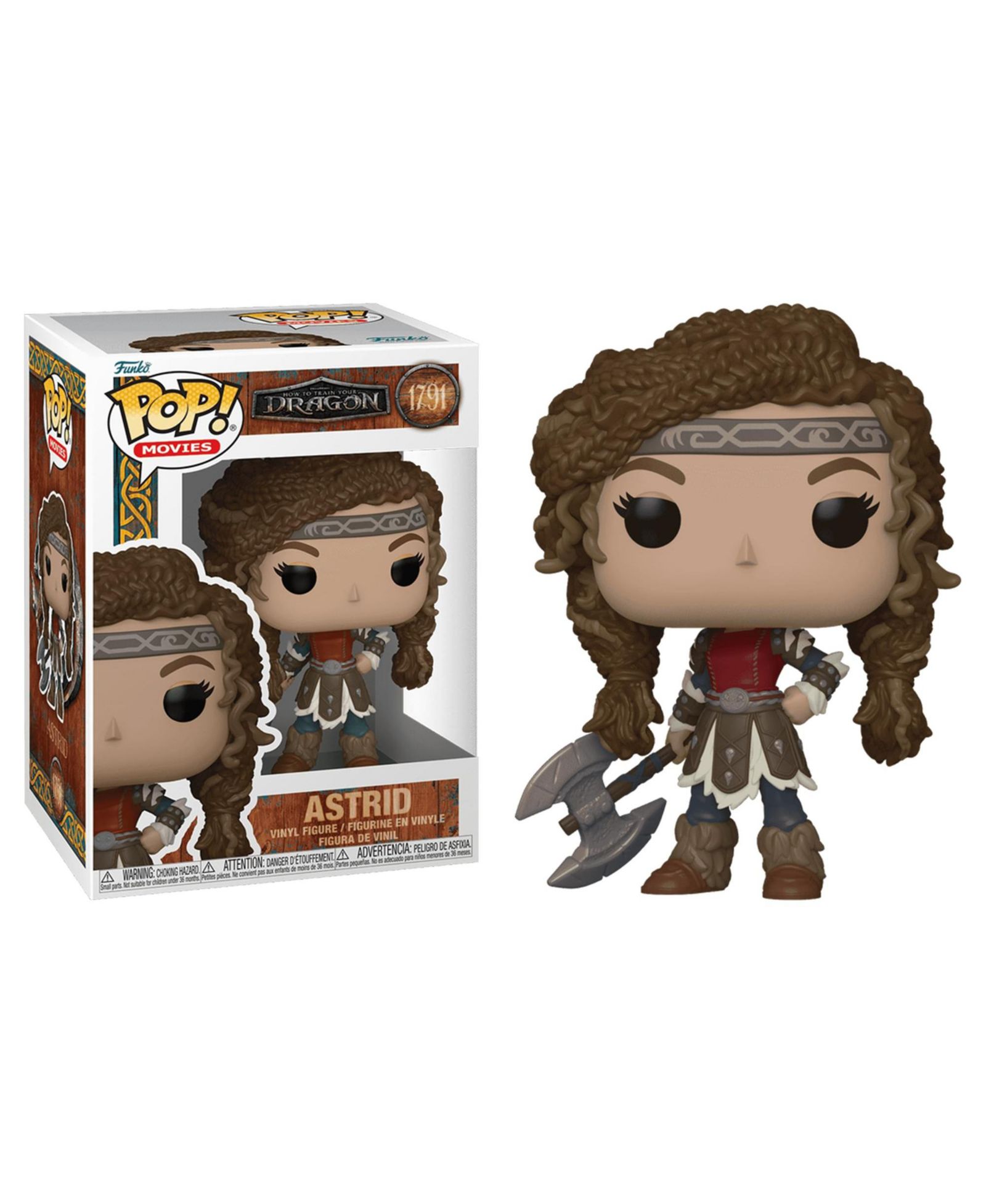 Фигурка Funko Pop! How to Train Your Dragon Astrid with Axe 3.75" Vinyl Figure, Ages 3+