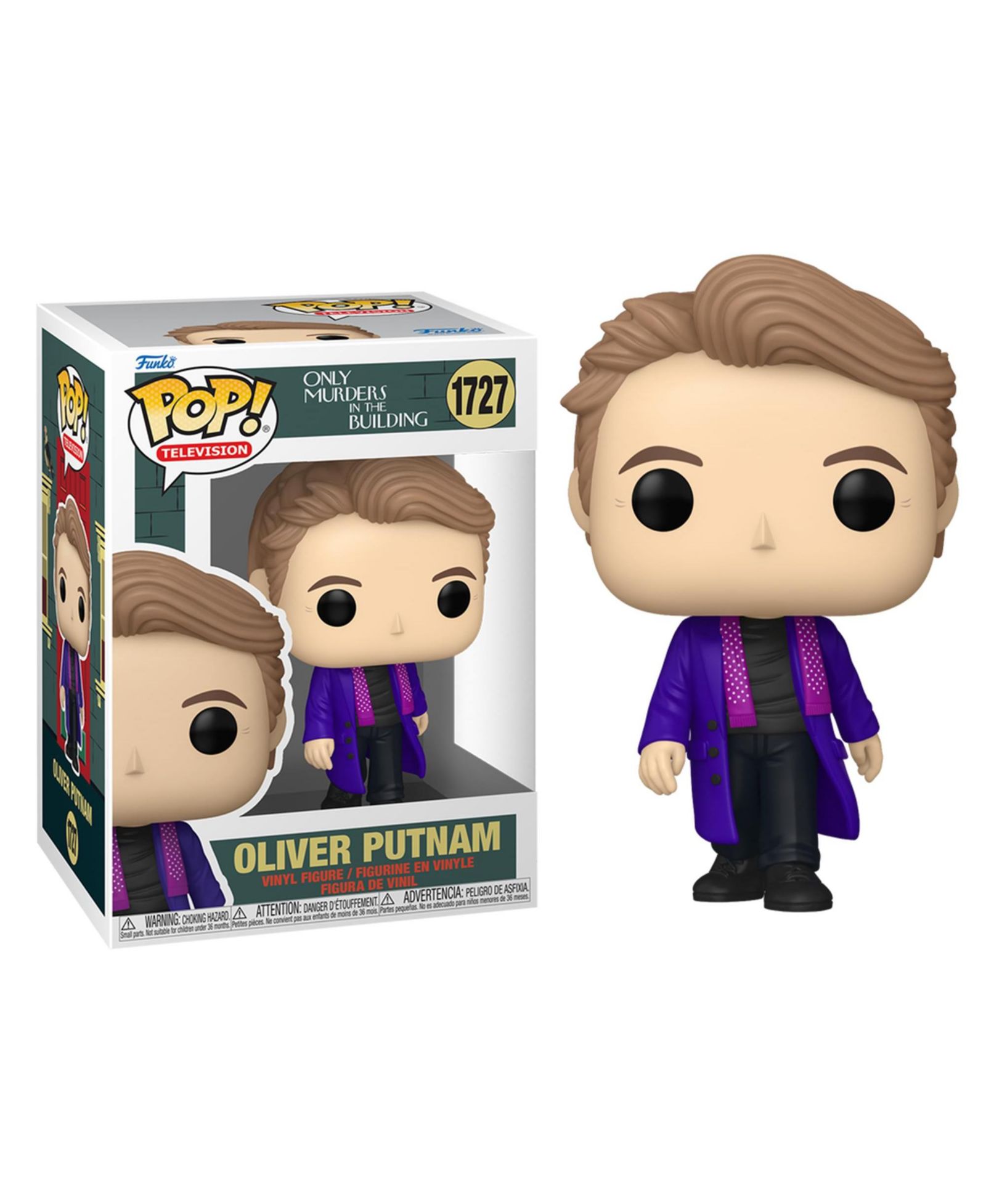 Funko Pop! Только убийства в здании Оливер Путнам 3.75" Коллекционная виниловая фигурка, от 3 лет