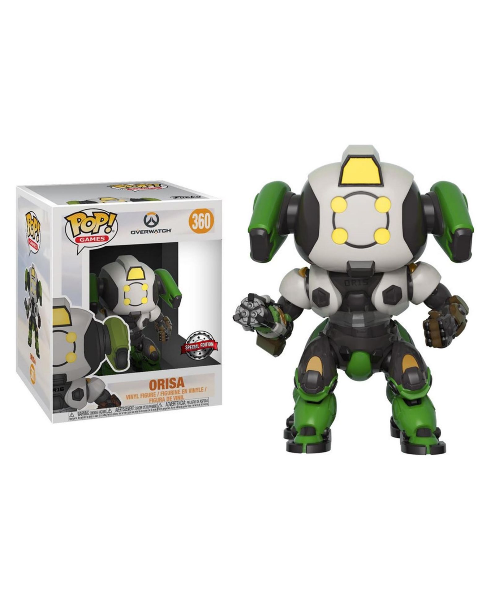 Funko Pop! Overwatch Orisa 6" Collectible Vinyl Figure, Ages 3+ фигурка