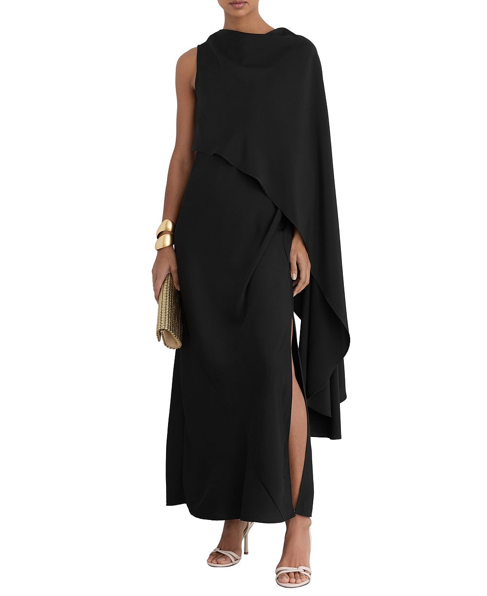 Женское платье REISS Winnie One-Shoulder Cape Maxi