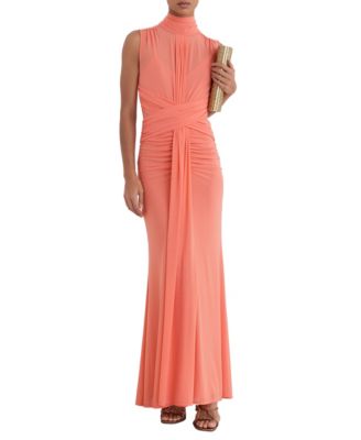 Женское платье REISS Starla Ruched Sleeveless Maxi