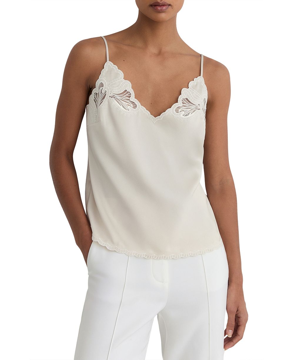 Женский жилет REISS Joanie Lace Detail