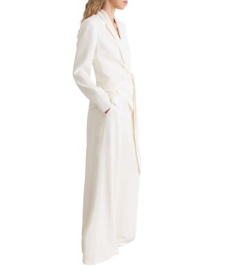 REISS Women's Clover Wrap-Style Shawl-Lapel Blazer