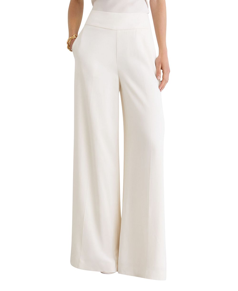 Женские брюки REISS Clover с широкими штанинами и средней посадкой