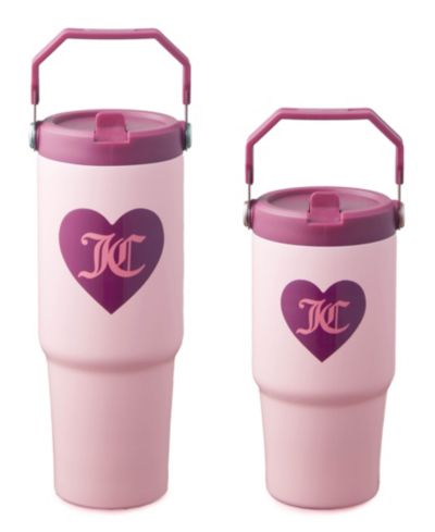 Juicy Couture Flip Flow 2-Pack Mommy and Me Insulated Travel Mug Set