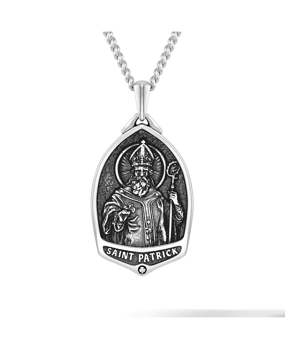 Vincero Мужской кулон St. Patrick - 21" Silver Chain