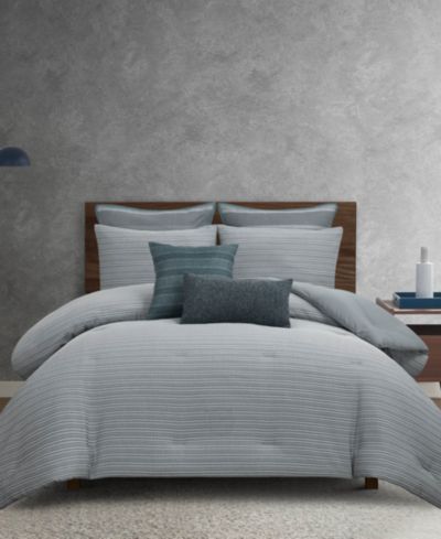 Perry Ellis Aurora Textured 3-Pc. Comforter Set, King