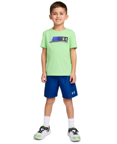 Комплект из футболки и шорт Under Armour для мальчиков 2T-7 Short-Sleeve T-Shirt and Shorts, 2-Piece Set