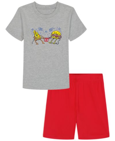 Under Armour Boys' 2T-7 Graphic T-Shirt and Shorts, 2-Piece Set