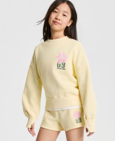 abercrombie kids Детский флисовый свитшот с круглым вырезом