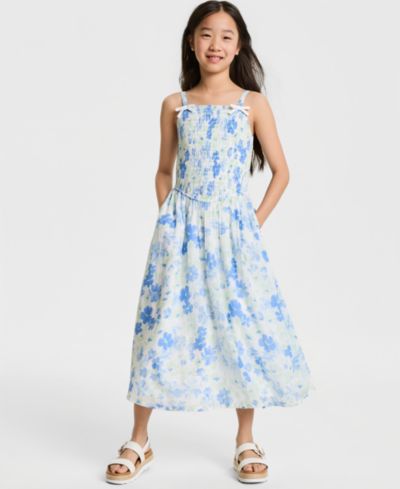 abercrombie kids Женский Smocked Maxi Dress