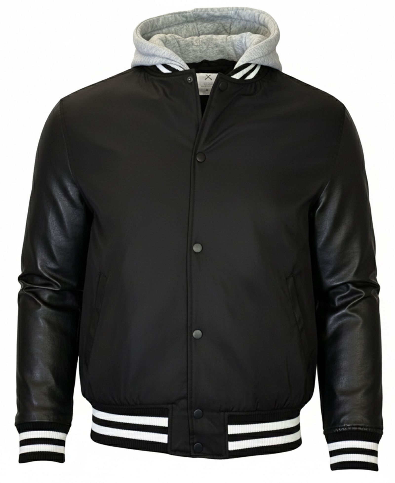 Мужская куртка-бомбер Q-Active Ribbed Collar Hooded Varsity