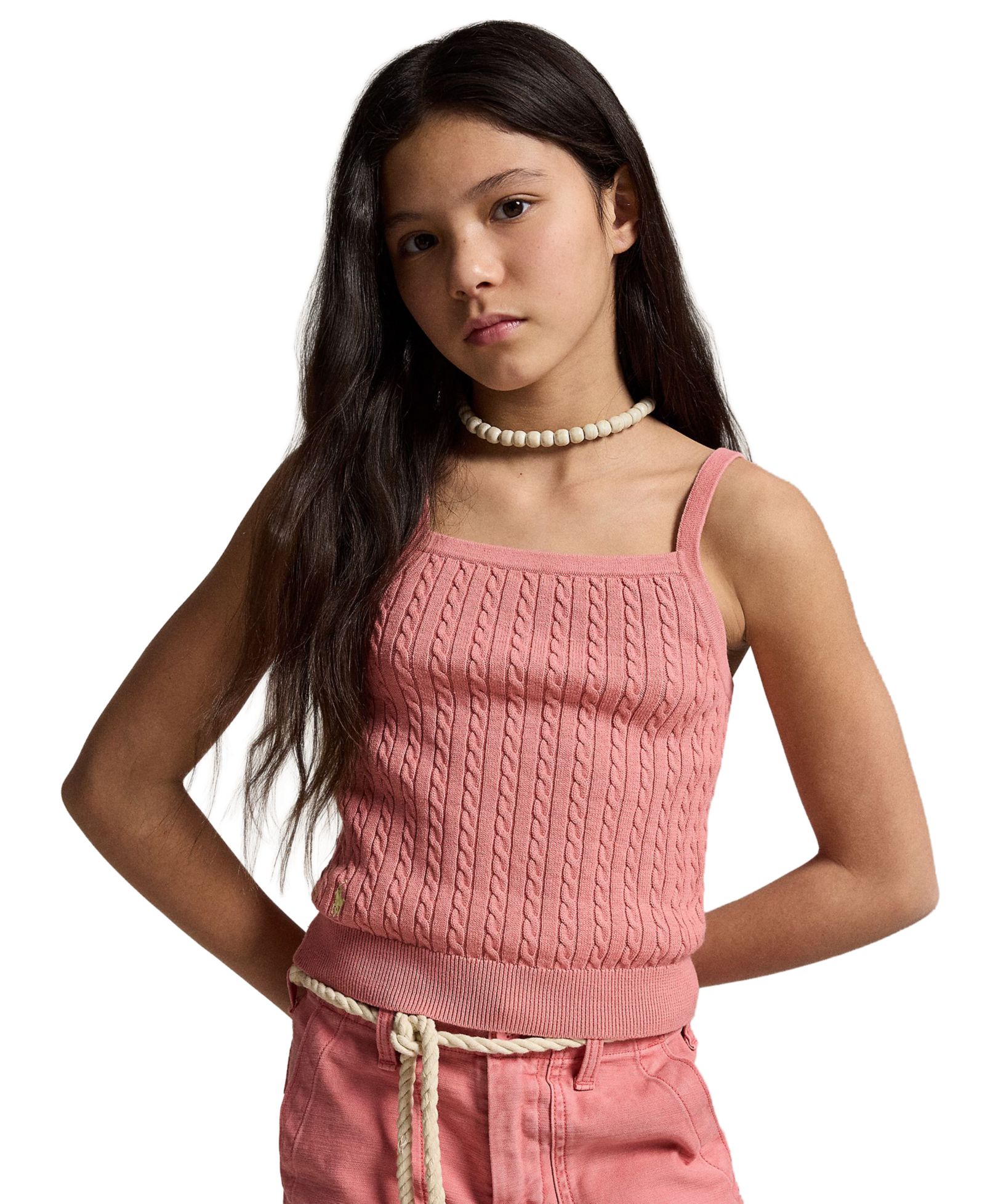 Polo Ralph Lauren Детский топ-майка с воротником Mini-Cable
