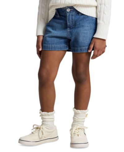 Polo Ralph Lauren Детские джинсовые шорты на молнии, 2T-6X
