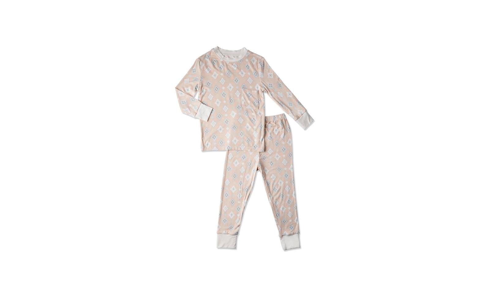 Детский комплект пижам Everly Grey Grey Toddler Emerson Fitted Long Sleeve Two-Piece
