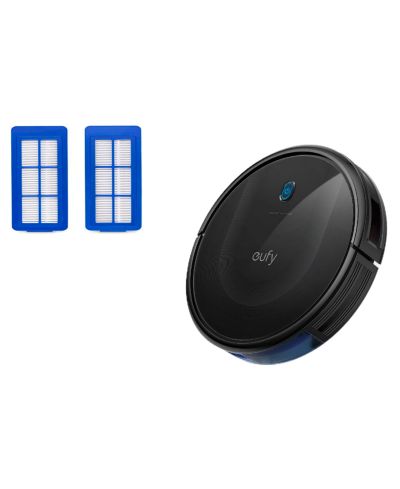 eufy Combo Robot Vacuum 11S MAX , Super Thin, Quiet, Self-Charging Robotic Vacuum Cleaner and Replacement Filter Set