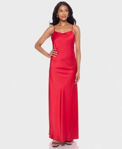 Вечернее платье Alex & Sophia Juniors' Scoop Neck Gown
