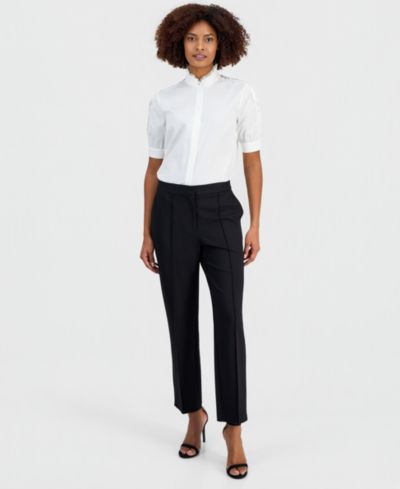 Женские брюки T Tahari Pintucked