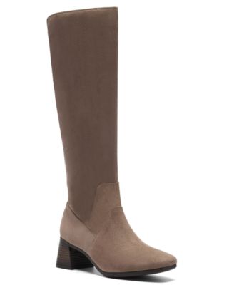 Женские высокие сапоги Clarks Marriann Chic на квадратном каблуке с круглым носком