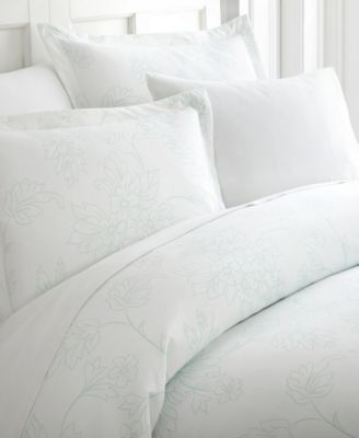 ienjoy Home Floral Pattern 2 Piece Duvet Cover Set, Twin/Twin XL