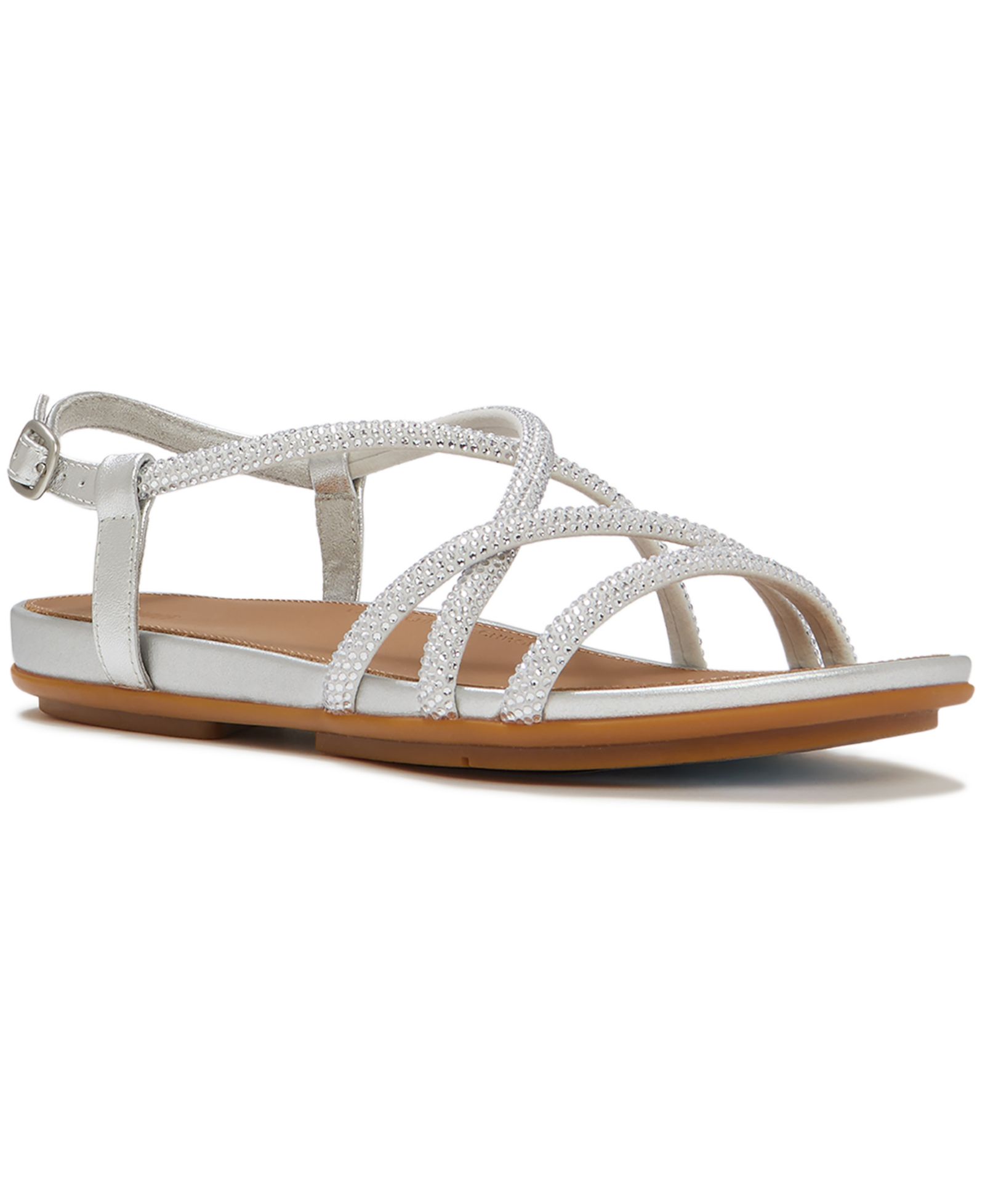 Женские сандалии FitFlop Gracie Crystal Strap Open Toe