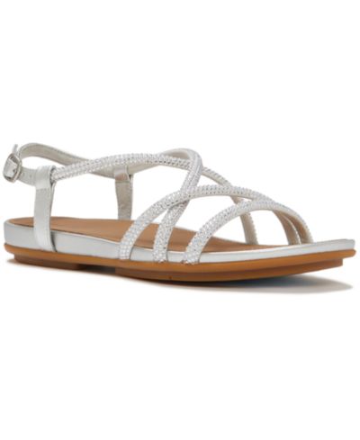 FitFlop Women's Gracie Crystal Strap Open Toe Sandals
