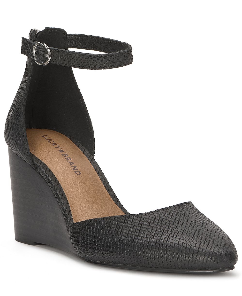 Lucky Brand Women's Nitika Wedge Heel Pumps