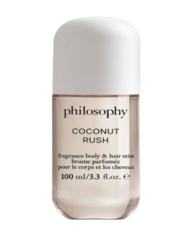 philosophy Coconut Rush Body and Hair Perfume Mist, 3.3 oz.