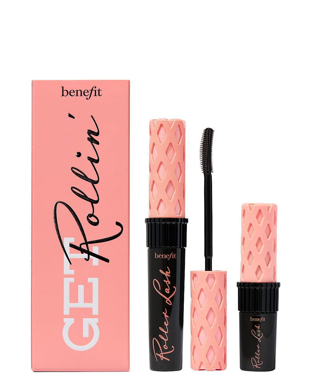 Набор тушь Benefit Cosmetics 2-Pc. Get Rollin Roller Lash Mascara Booster